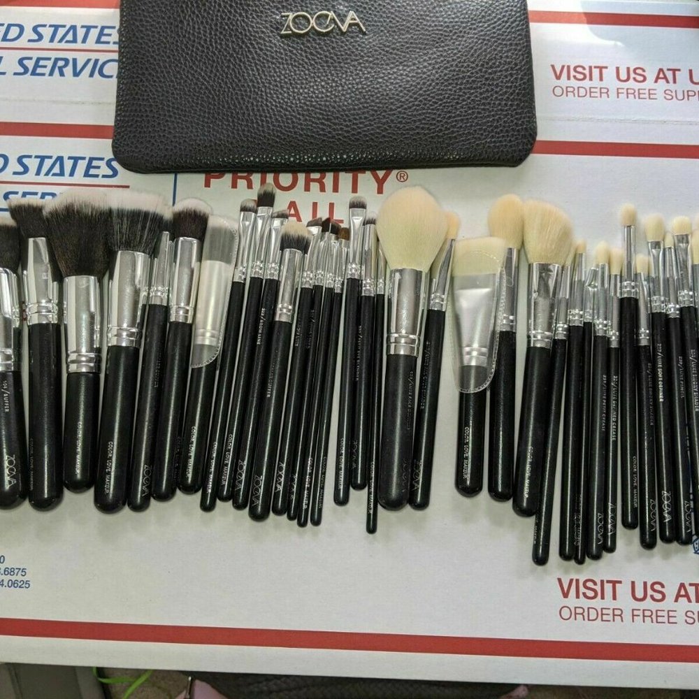 100+ ITEMS32 ZOEVA Brushes +NEW MAKEUP+MORE! 10LBS